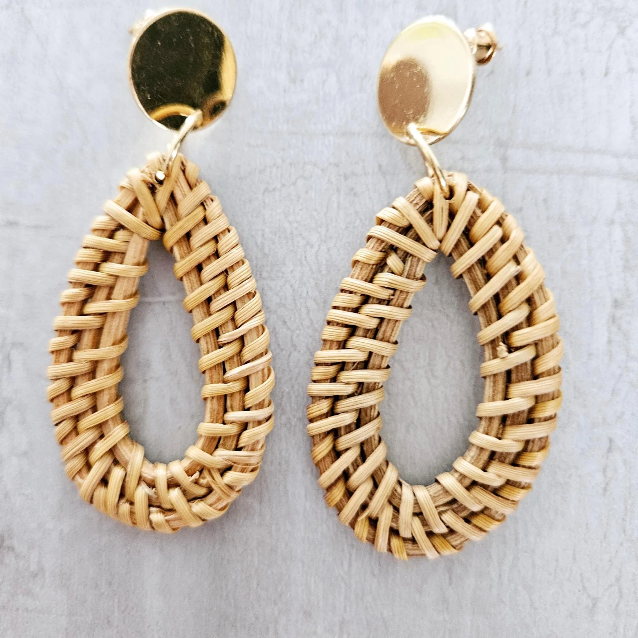 Rattan Charming Earrings